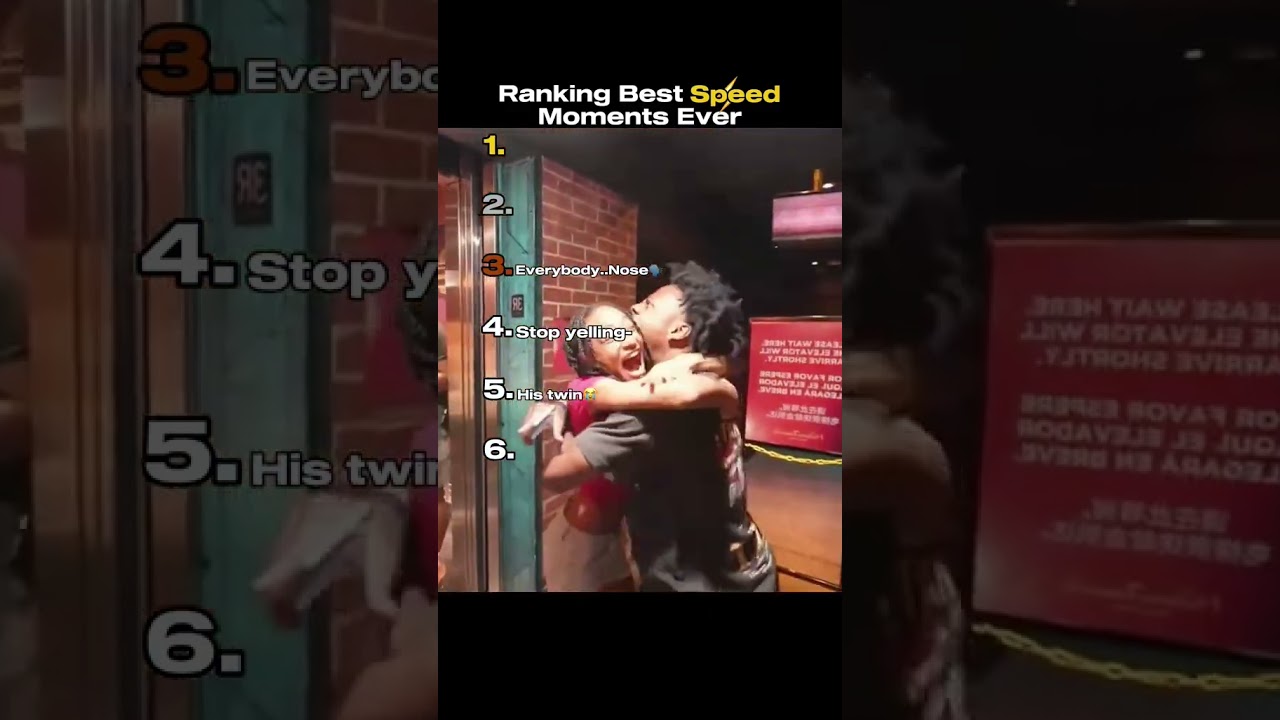 Ranking Best Speed Moments Ever