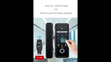 Hướng dẫn cài đặt khoá cửa thông minh SAIYAN cho cửa kính cường lực