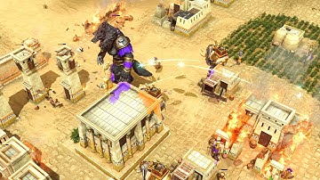 1v1 ME vs TITAN AI - Age of Mythology Retold