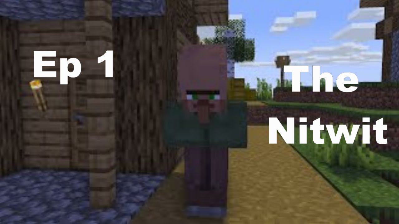 Village Shorts Ep 1 The Nitwit (Minecraft Animation) - YouTube