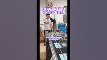 Who would say no to this bread bag friction feeder conveyor? #technology #machine #conveyor #maker