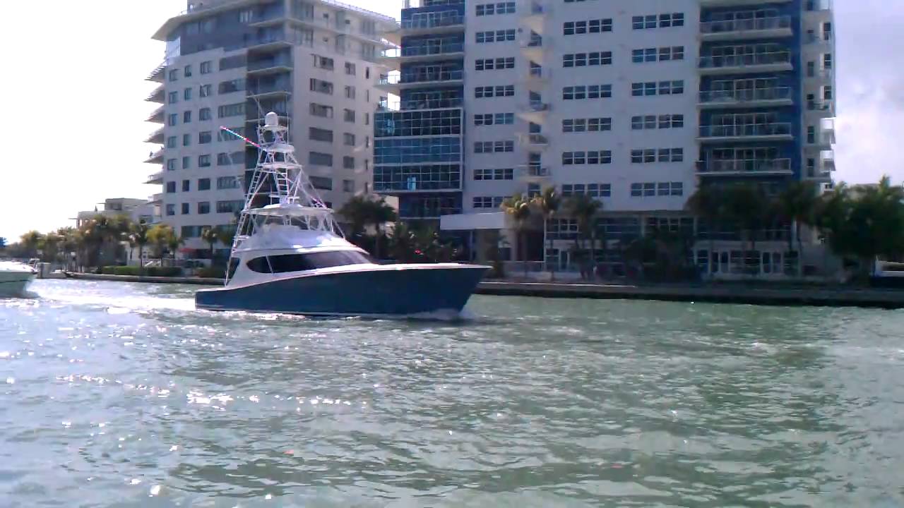 First Mate Yacht Care 63rd St. Bridge After Miami Boat Show YouTube