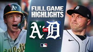 ATHLETICS vs. TIGERS: Official Full Game Highlights (July 7) | 2026 MLB Season screenshot 1
