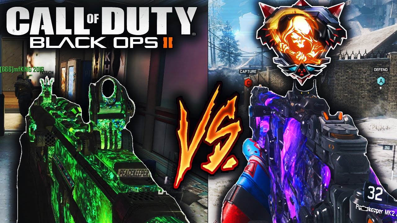 BO2 Peacekeeper Vs. BO3 Peacekeeper "Nuclear"! Which Is Better?! Pay To