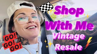 “New Definition To Speed Shopping”| SHOP WITH ME | VINTAGE RESALE | ANTIQUE MALL FINDS | KITSCH