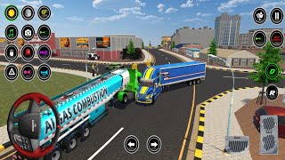 US Truck Cargo Truck Driving Games 3D Euro Truck Drive Simulator- Android Gameplay