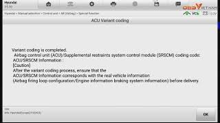 AUTEL MS906 PRO - HƯỚNG DẪN CODING HỘP TÚI KHÍ HYUNDAI I10 | OBD VIỆT NAM screenshot 3