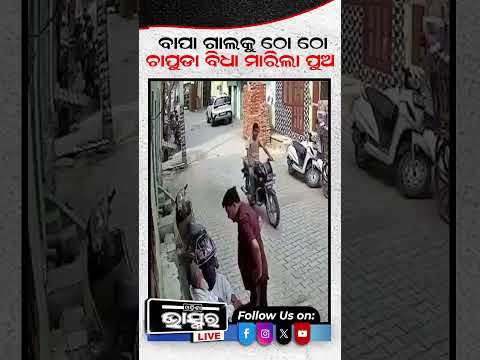 ପୁଅ କଲା ପାପ ବୃଦ୍ଧ ବାପାକୁ ମାରିଲା #odishabhaskar #shortsvideo