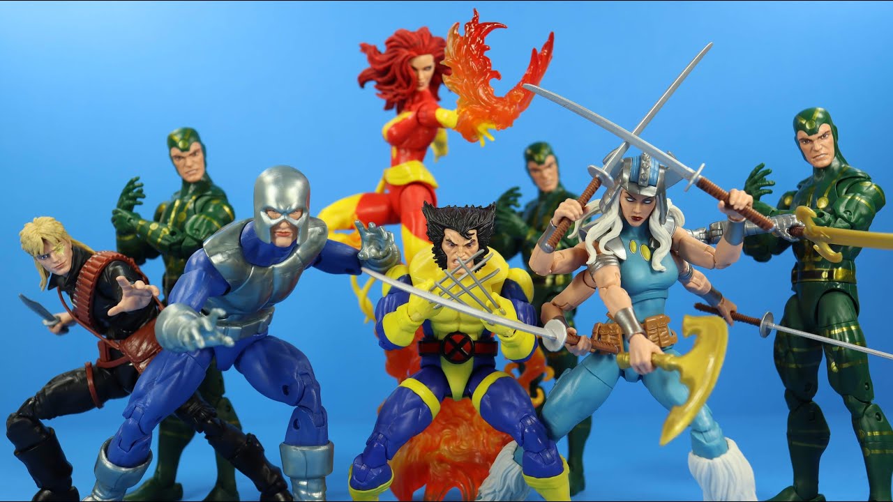 MARVEL LEGENDS X-MEN RETRO WAVE 2 ОБЗОР