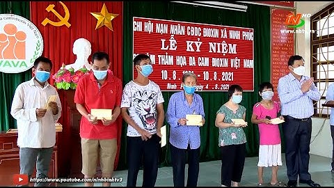 ​​​​Thăm, tặng quà cho nạn nhân chất độc da cam