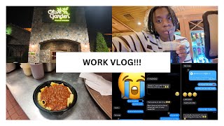 HOSTING AT OLIVE GARDEN VLOG!