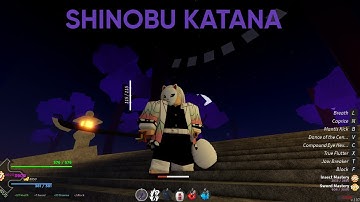 [Project Slayers] Shinobu MYTHIC sword drop and showcase