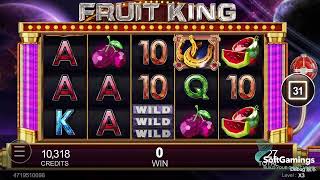 CQ9 - Fruit King - Gameplay Demo screenshot 2