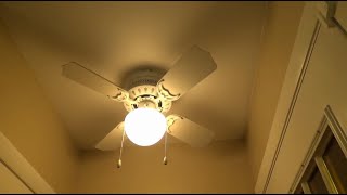 Foyer Ceiling Fan Installation