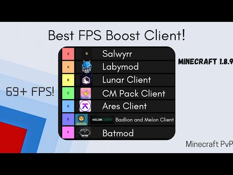 Minecraft FPS Boost Client Tier List! Best Minecraft Client? | Client Review (Episode 3)