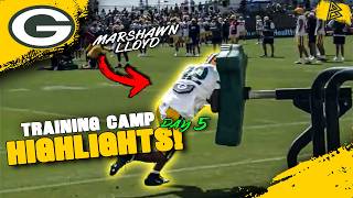 Reacting to Packers Training Camp HIGHLIGHTS | Day 5 - FULL Pads!!!