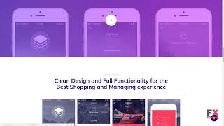 RubikApp - Mobile App Premium Moto CMS 3 Template TMT | Free Template