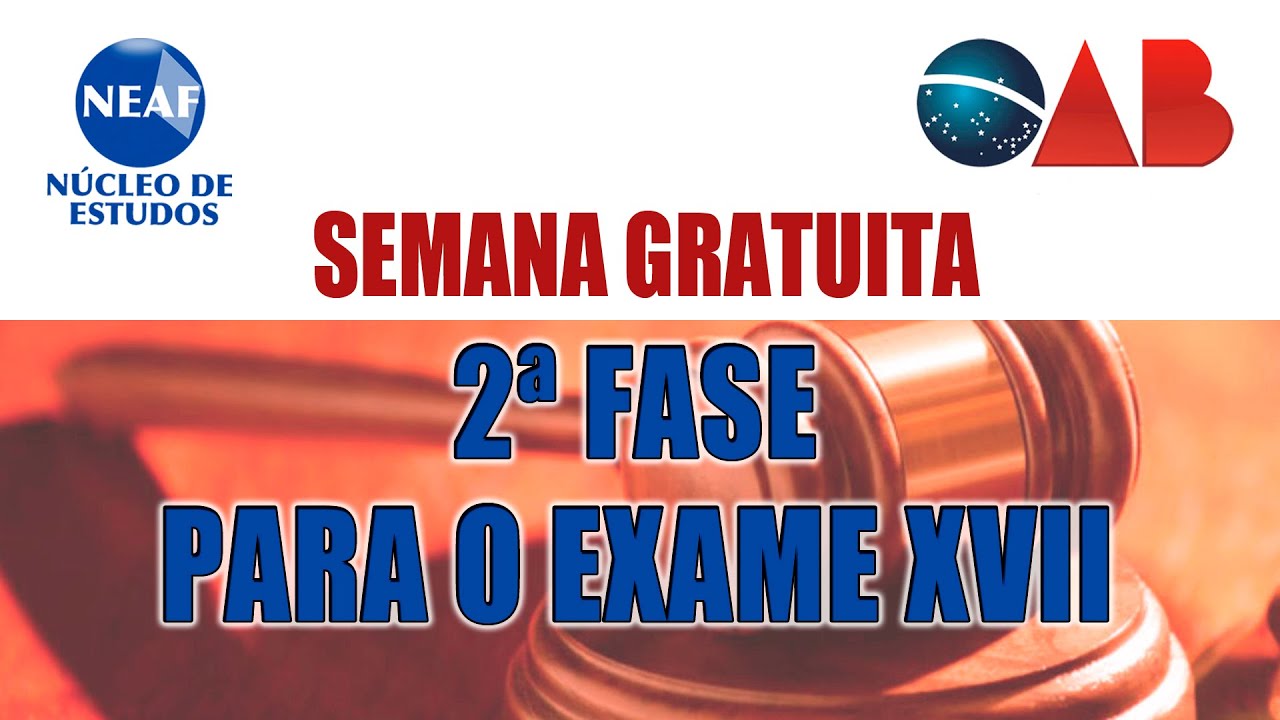 OAB Segunda Fase Exame XVII Direito Penal - YouTube