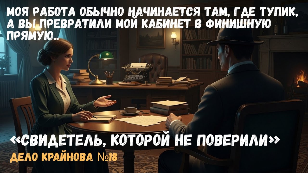 Свидетель, которой не поверили - Дело Крайнова №18