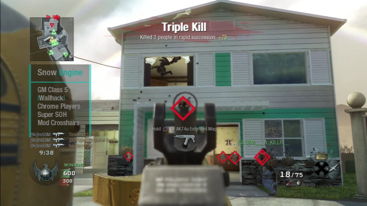 [Bo1/1.13] Snow Engine Non-Host SPRX Mod Menu (Aimbot, Red Boxes & More) +DOWNLOAD!!!