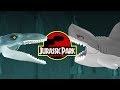 Lego Jurassic Park Mosasaurus and Megalodon Movie