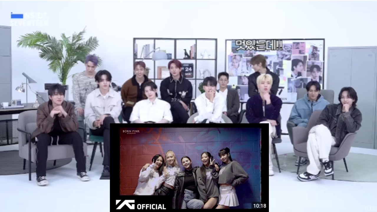 Seventeen Reaction to Blackpink 'B.P.M - Roll #10 [Fanmade 💜]