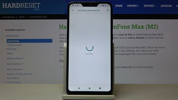 ASUS ZenFone Max M2 and Apps Permissions - Programs Settings