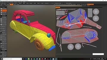 3D Coat: Quick UV Unwrapping & Texturing