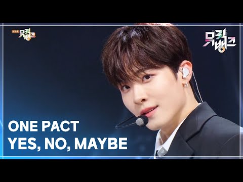 YES NO MAYBE ONE PACT 원팩트