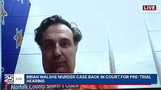 WATCH LIVE: Brian Walshe murder case back in court for pre-trial hearing.