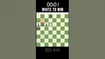 Mate in 3 👀 do you see it? Chess Quiz number 48 #chess