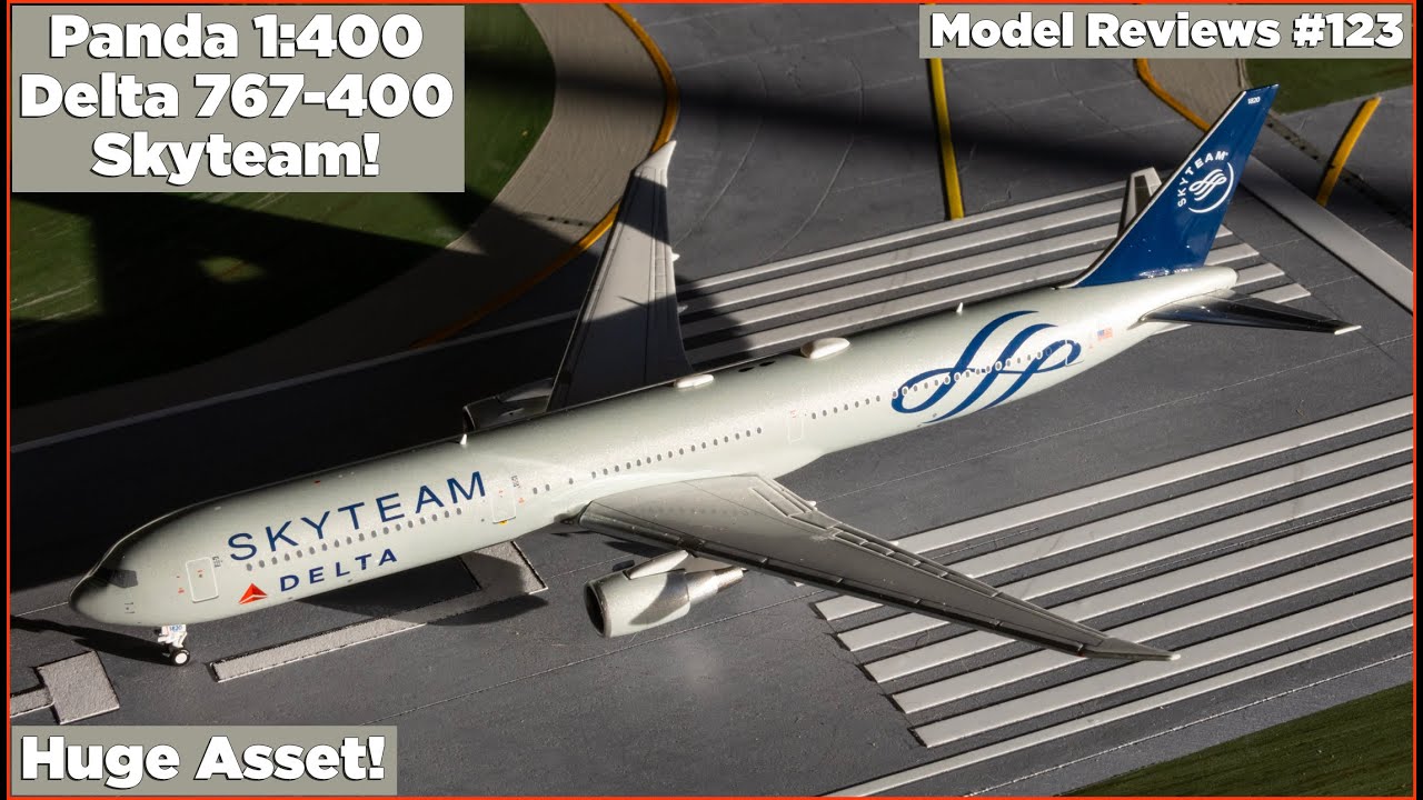 Panda 1:400 Delta Boeing B767-400 