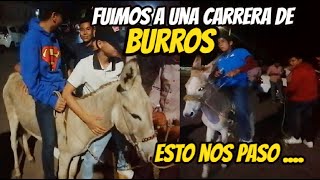 Carreras de Burros y a Pie en el Rancho 😱 Burrocross