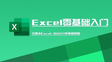 【Excel零基础入门】王佩丰Excel1800分钟视频教程 第2讲 Excel 格式设置