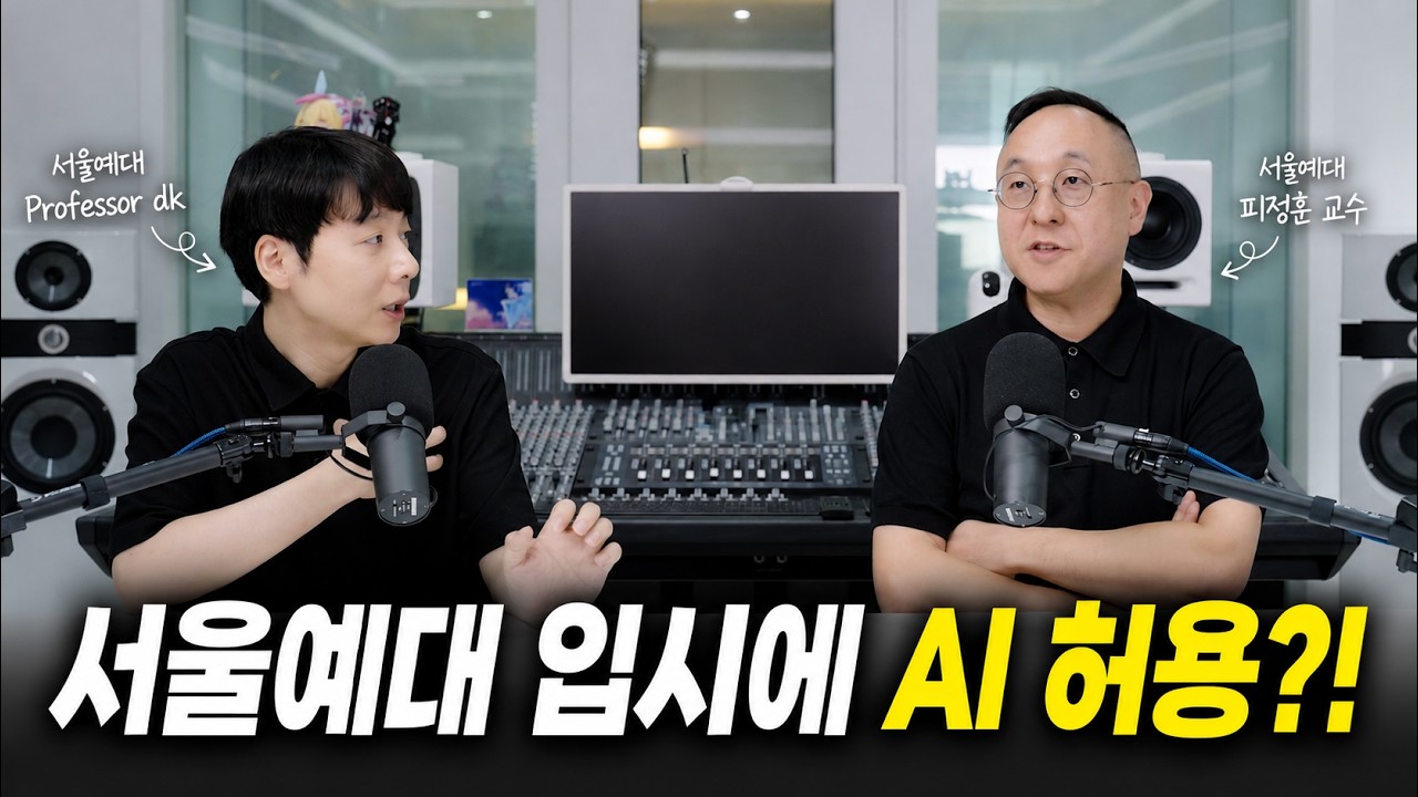 서울예대 입시에 AI 허용?! 저작권협회 AI곡 등록 허용?! 음악계에 특이점이 온다