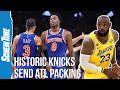 Knicks Embarrass Hawks, LeBron &amp; Lakers look to Avoid Collapse | Schein Time