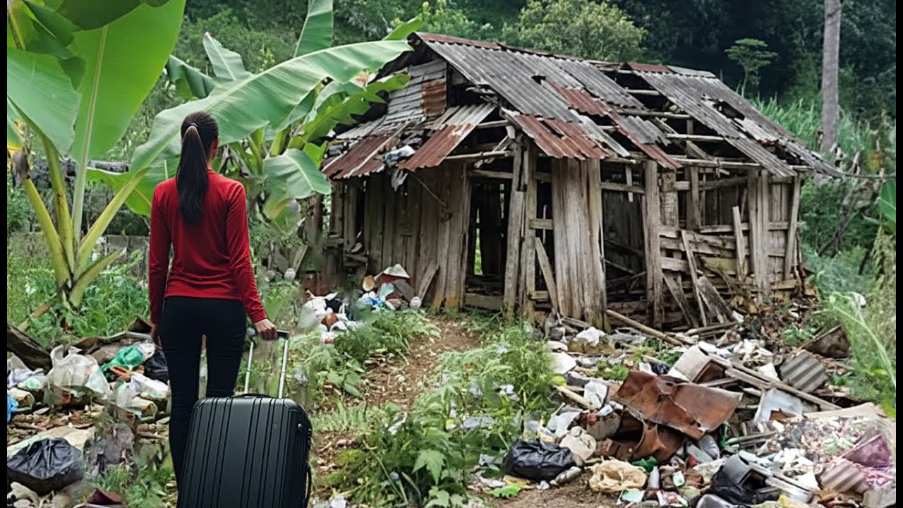 The chef left the city to live in the forest – building his own farm and living freely.