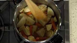 cooking vegetables pressure