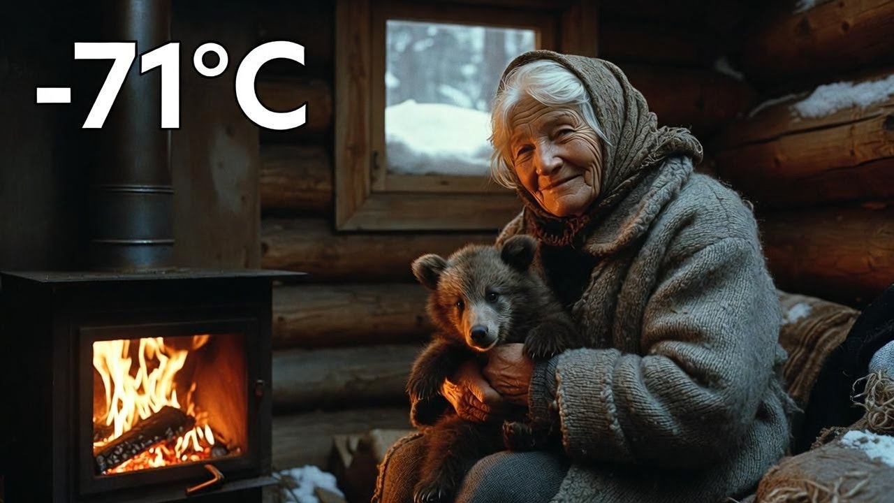 ❄️🐻 80-letnia kobieta uratowała niedźwiadka przed zamarznięciem na Syberii