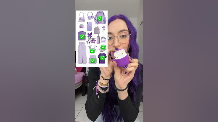 TENGO TODO LO MORADO QUE APARECE EN ESTA FOTO 📸😳💜