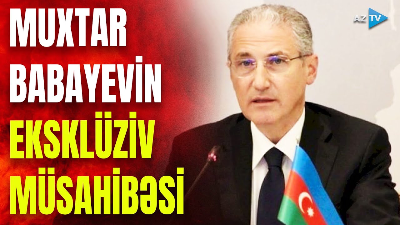 Ekologiya və Təbii Sərvətlər naziri mühüm açıqlamalar verir: Muxtar Babayevlə EKSKLÜZİV MÜSAHİBƏ