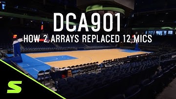 Shure DCA901: How Two Arrays Replaced 12 Mics | Broadcast Audio