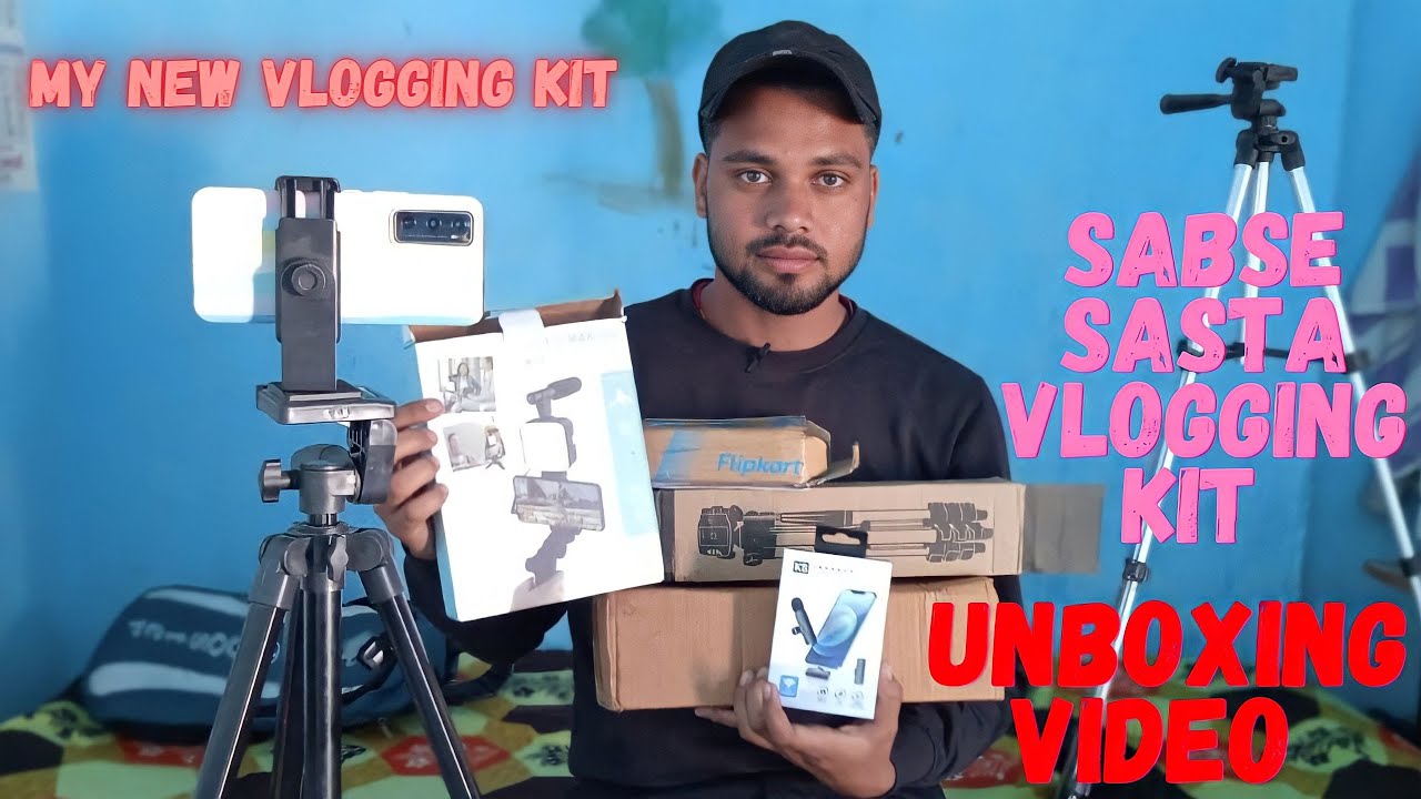 My New vlogging kit unboxing Video - YouTube