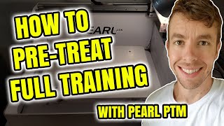How To Pretreat Shirts With the Pearl PTM | Full Training For DTG Business