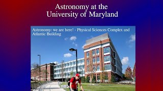 Astronomy Open House UMD 2021