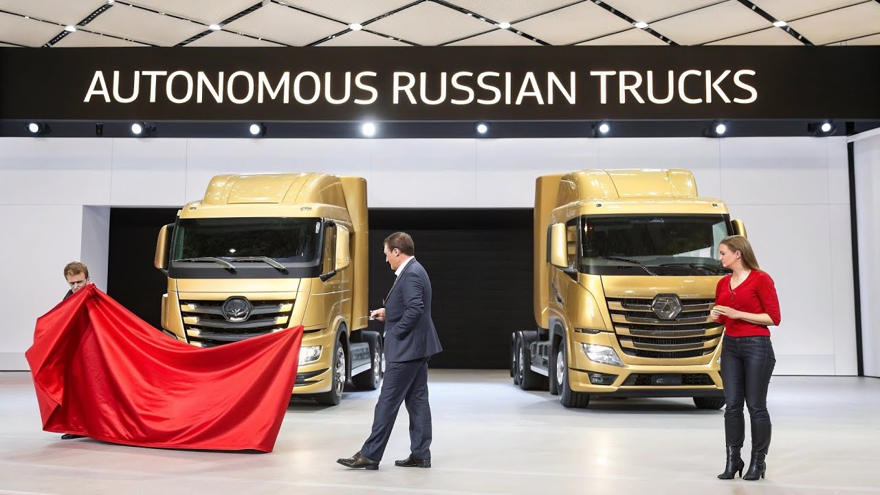 Future of Russian Transport: Autonomous Trucks Explained!