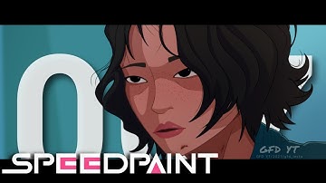 067 【SPEEDPAINT】"Kang Sae-byeok" | Squid Game