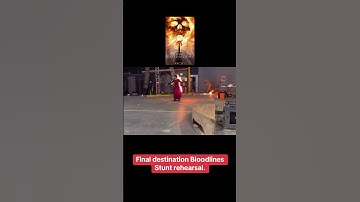 Final destination bloodlines #finaldestinationbloodlines #finaldestination #horror #behindthescenes
