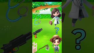 pistol untuk siapa ya guys..?? #animation #cartoon #shorts #kartun #funny #games #viral #trending
