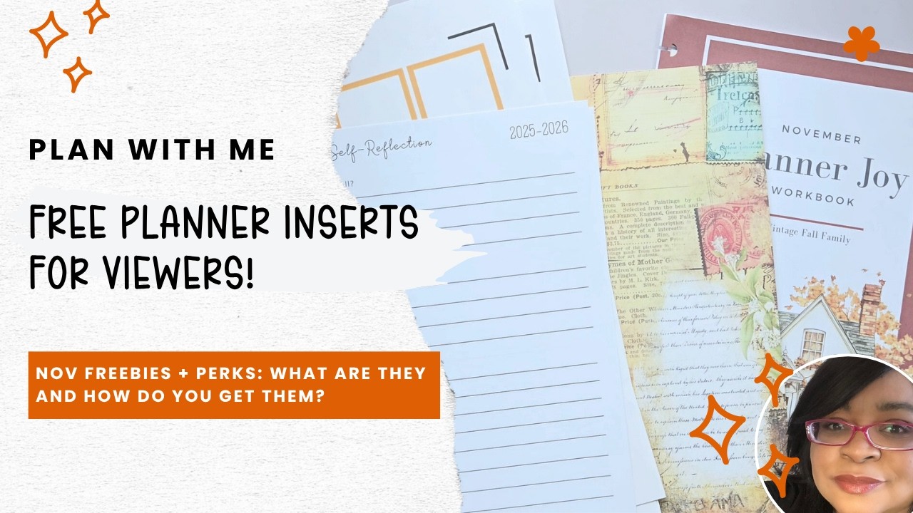 Бесплатные распечатанные планировщики! 💕 | Бонусы для зрителей и участников + как получить свой!